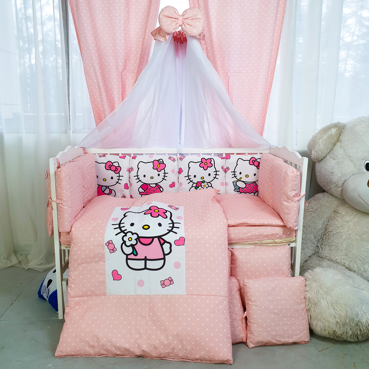 Детское постельное бельё Hello Kitty - фото 6 - id-p998047932