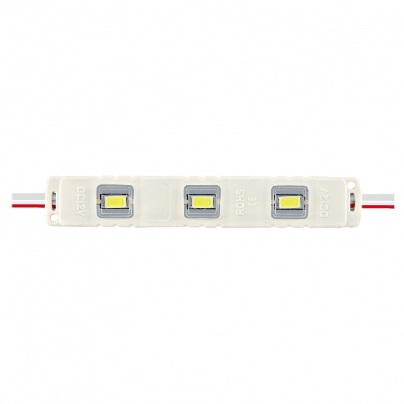 Світлодіодний модуль SMD5730 (3LED) Plastic IP67 1.5 W з лінзами