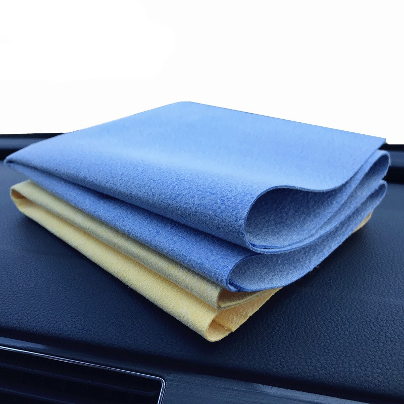 Тряпка для мойки и сушки авто синяя (искусственная замша): продажа ...