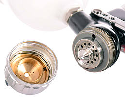 Професійний фарбопульт HVLP, 1,3 мм, 600мл (BLACK DIAMOND series) ITALCO D-929-1.3, фото 3