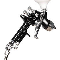 Професійний фарбопульт HVLP, 1,3 мм, 600мл (BLACK DIAMOND series) ITALCO D-929-1.3, фото 4