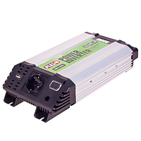 Преобразователь напряжения Pulso 12V-220V/800W/USB-5VDC 2A/клеммы IMU-820