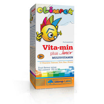 Vitamin Plus Junior Multivitamin (150 ml, fruit syrup) OLIMP