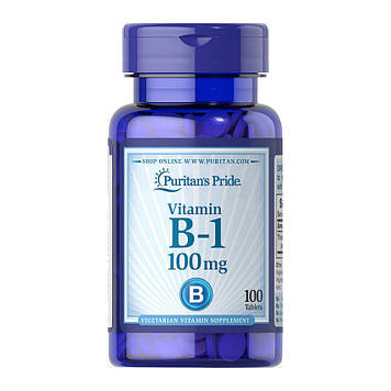 Vitamin B-1 100 mg (100 tablets) Puritan's Pride