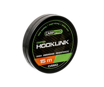 Поводковый матеріал Carp Pro Soft Coated Hooklink Camo 15м 20lb