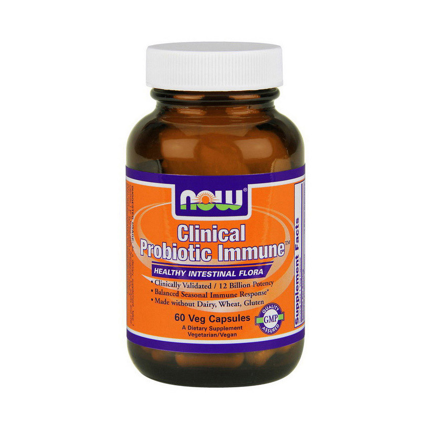 Clinical Probiotic Immune (60 veg caps) NOW