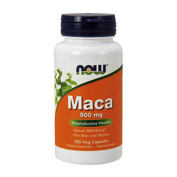 Maca 500 mg (100 veg caps) NOW
