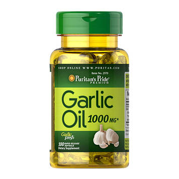 Garlic Oil 1000 mg (100 softgels) Puritan's Pride