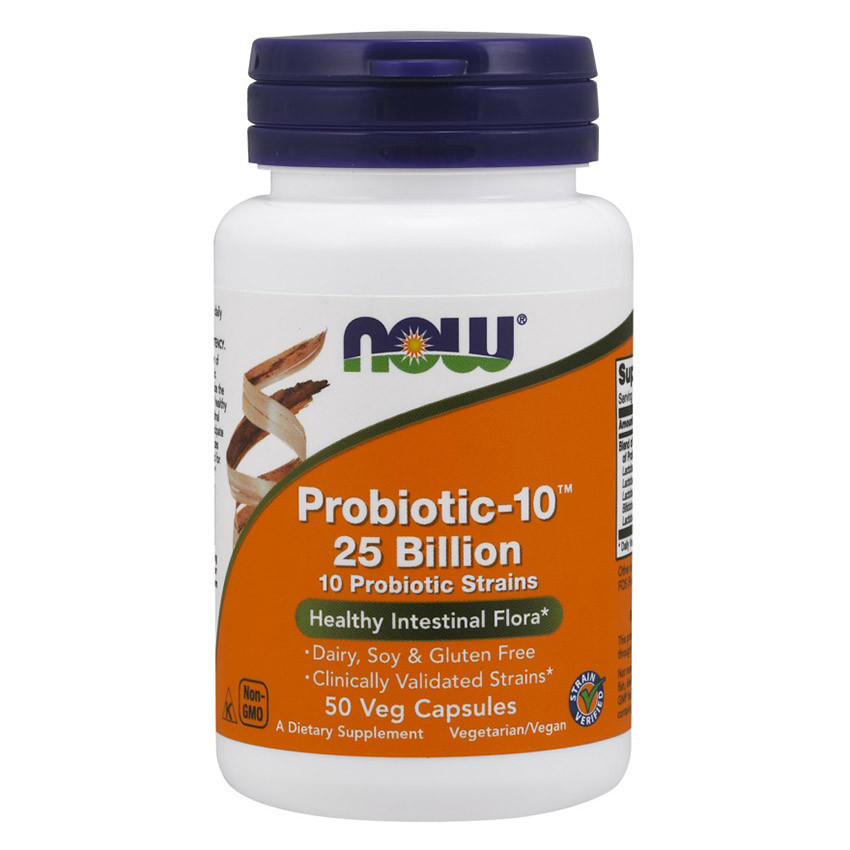 Probiotic-10 25 Billion (50 veg caps) NOW