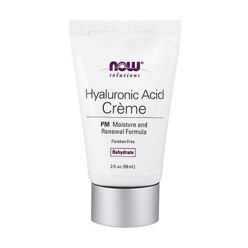 Hyaluronic Acid Creme PM (59 ml) NOW