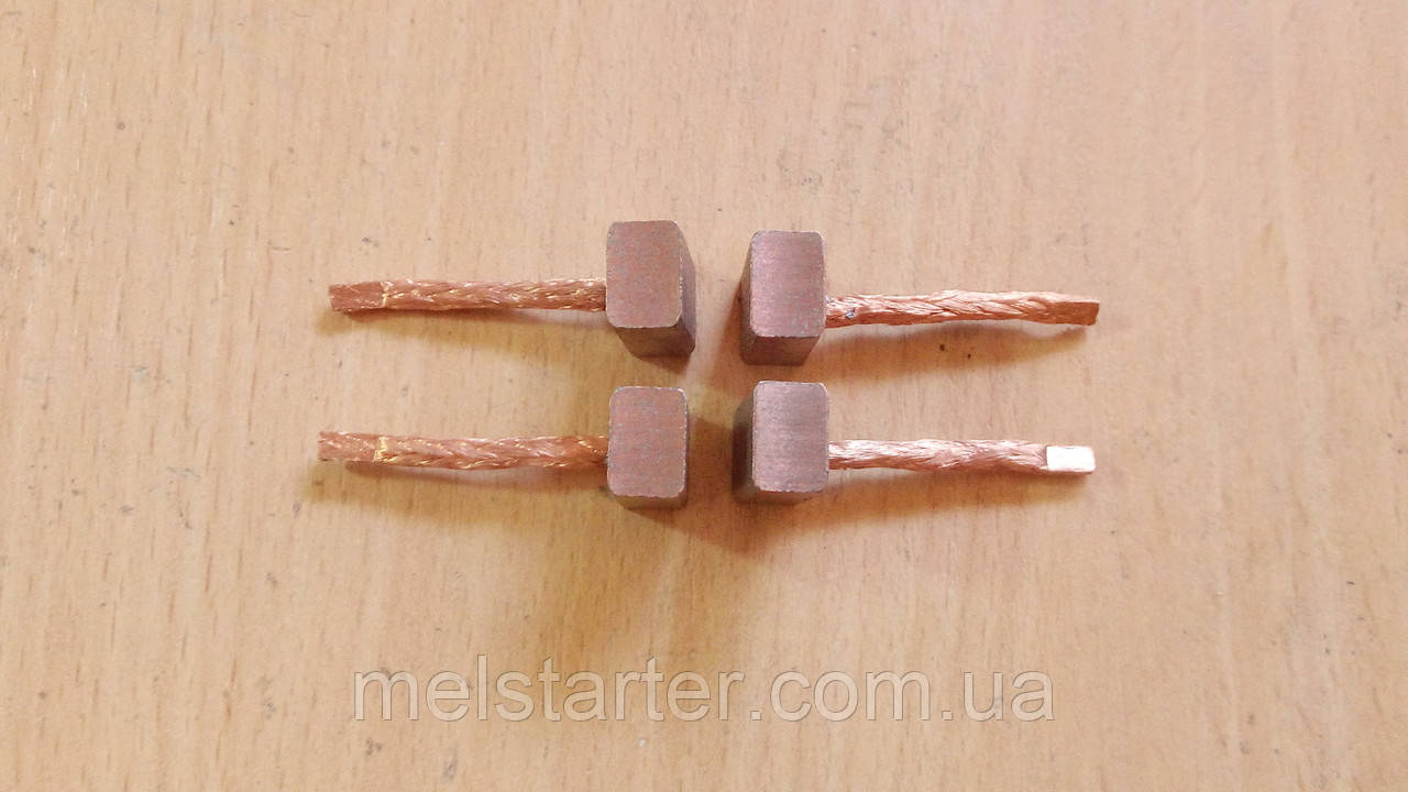 Щітки стартера 0.1157.1, BSX149 (Bosch, CITROEN, AUDI, RENAULT, PEUGEOT, VOLVO, VOLKSWAGEN) 12В, 7х10х14