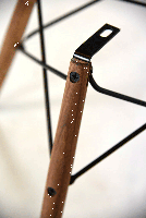 Стілець Nik Walnut Eames DSW сірий 35 на дерев'яних букових ніжках у кольорі горіх, код 8641, фото 7