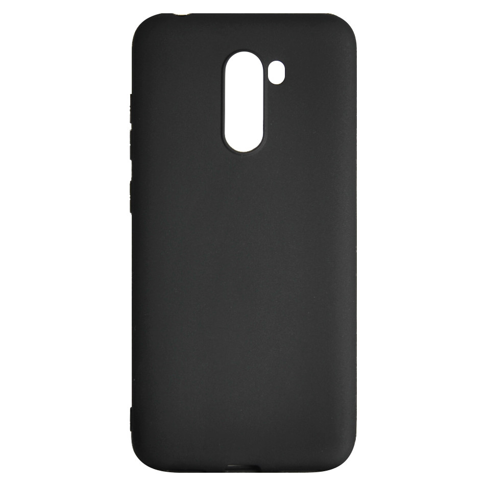 Накладка TPU case чохол бампер Xiaomi Pocophone F1 чорний силіконовий