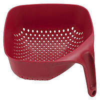 Дуршлаг Joseph Joseph Square Colander 19*20*11 см красный 40089