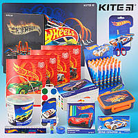Набір школяра універсальний Hot Wheels, 50 предметів