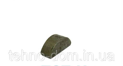 Шпонка сегментна напівкругла 4*12 mm, r = 5 mm