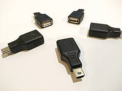 OTG MINI USB/переходник mini usb в USB A/Mini usb - USB/USB - Mini USB