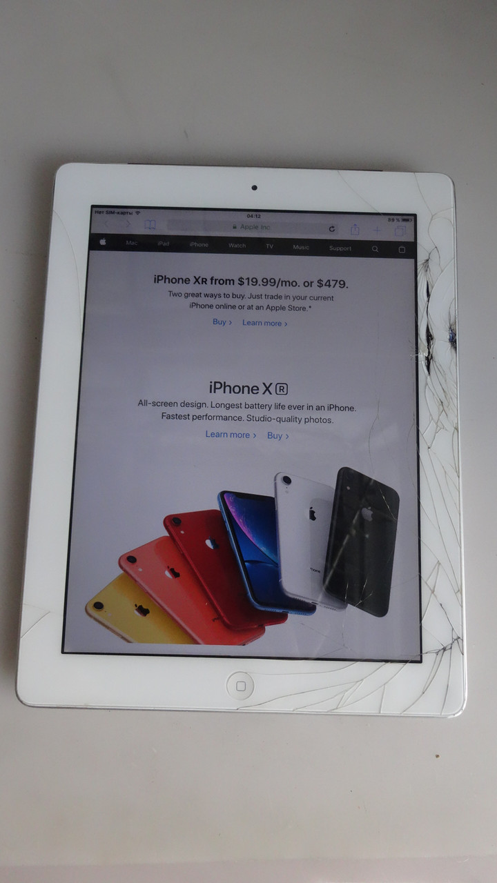 Apple iPad 2 32GB 3G білий — стан важкий No11806, фото 1