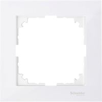 Рамка на 1 пост M-Pure Merten (полірно-білий) Schneider Electric