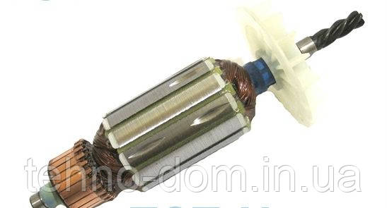 Якір дрилі Интерскол 650 Вт, 35 * 153.5 4-з. уліво 6.5 мм