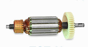 Якір болгарки Ferm FAG-125N, 37*154 шпонка+стоп.кільце 8 мм