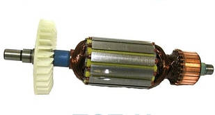 Якір болгарки DWT WS-115 SL, 35*154 шпонка 8 мм