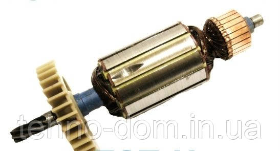 Якір електропилки Зеніт ЗПЦ-1800 Профі, 43*174 6-з. вправо