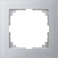 Рамка на 1 пост M-Pure Merten (алюміній) Schneider Electric