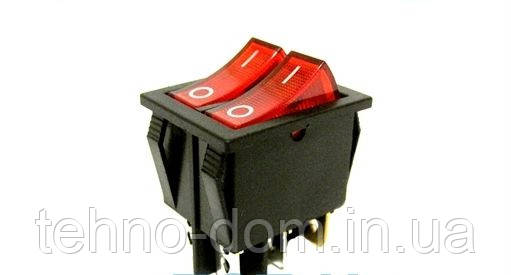 Кнопка-вимикач подвійний