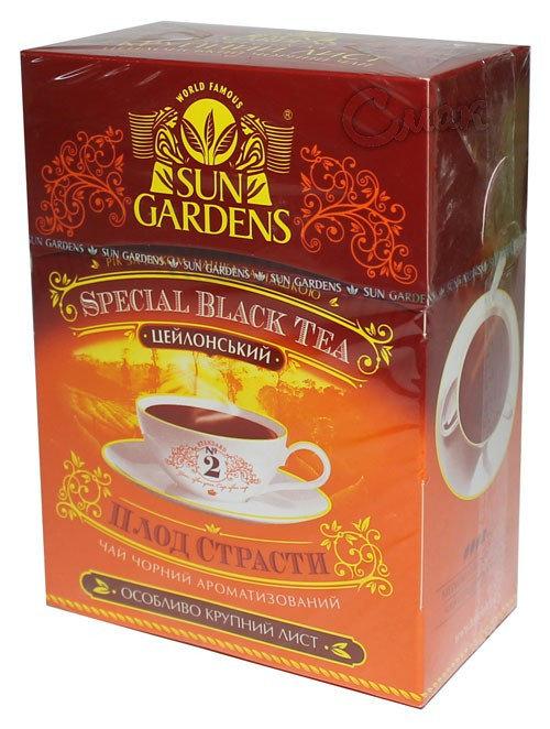 Чай чорний Sun Gardens Passion Fruit 90 г.