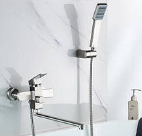 Змішувач для ванни з довгим виливом із неіржавкої сталі (SUS304) SANTEP 547