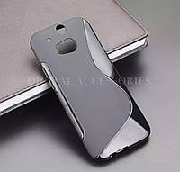 Чехол S-line TPU для HTC One M8 силікон НТС М8 силіконовий чохол на телефон м8 ТПУ