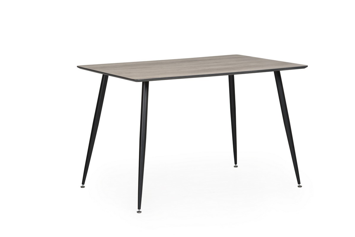 Обеденный стол ТM-45 сивый Vetro Mebel 120*80*75(H)