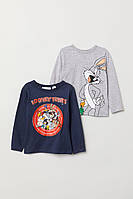 Набор, две кофты Looney Tunes для мальчика H&M, 6-8 лет!