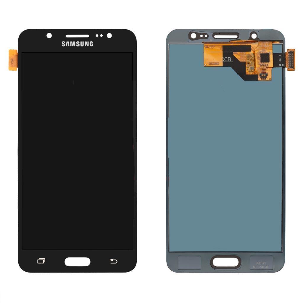 Дисплей для Samsung J510F | J510H Galaxy J5 2016 з сенсорним склом (Чорний) Оригінал Китай