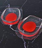 Силіконові устілки під задню частину стопи HM Heels red, фото 3