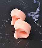 Силіконові міжпальцеві перегородки з кільцем HM Heels, фото 5