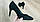 Жіночі туфлі MeiDeLi 603-7 чорна замша, фото 9
