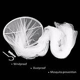 Сітка полог, москітна на ліжко .Балдахін антимоскітна сітка,полог від комарів над ліжком, фото 2