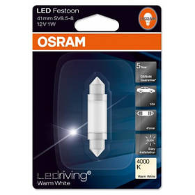 Світлодіодна лампа C5W Osram 4000K (41 мм)