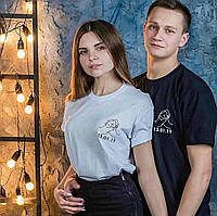 Парні футболки. Чоловіча та жіноча футболка. Разом назавжди