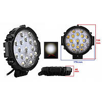 Светодиодная фара AllLight 51W-Black 9-30V spot 17 chip OSRAM