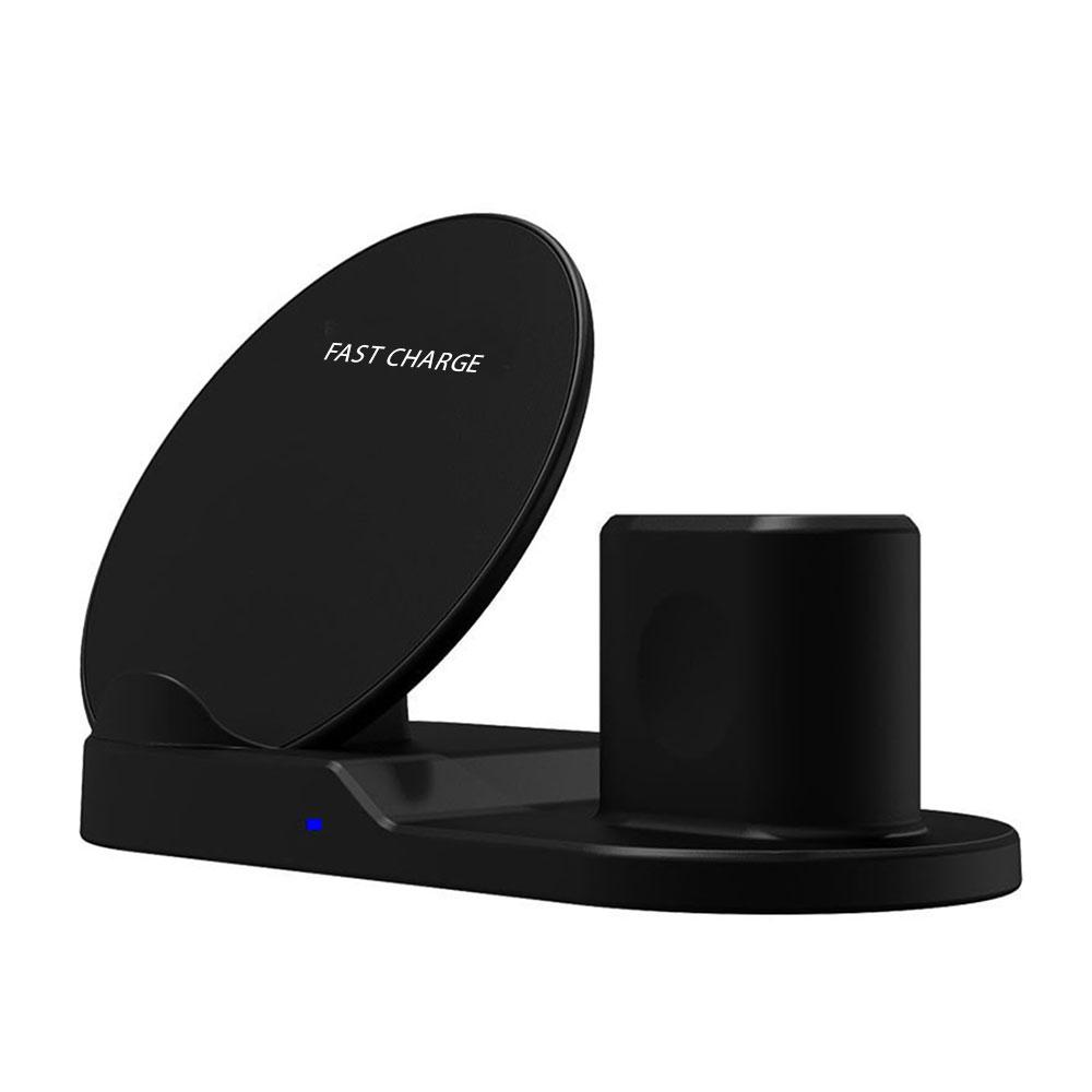 Док станція wireless fast charger 3in1