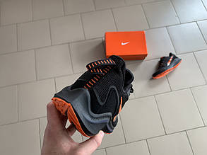 Чоловічі кросівки Nike Zoom Pegasus 14 Black Orange чорні з жовтогарячим, фото 3