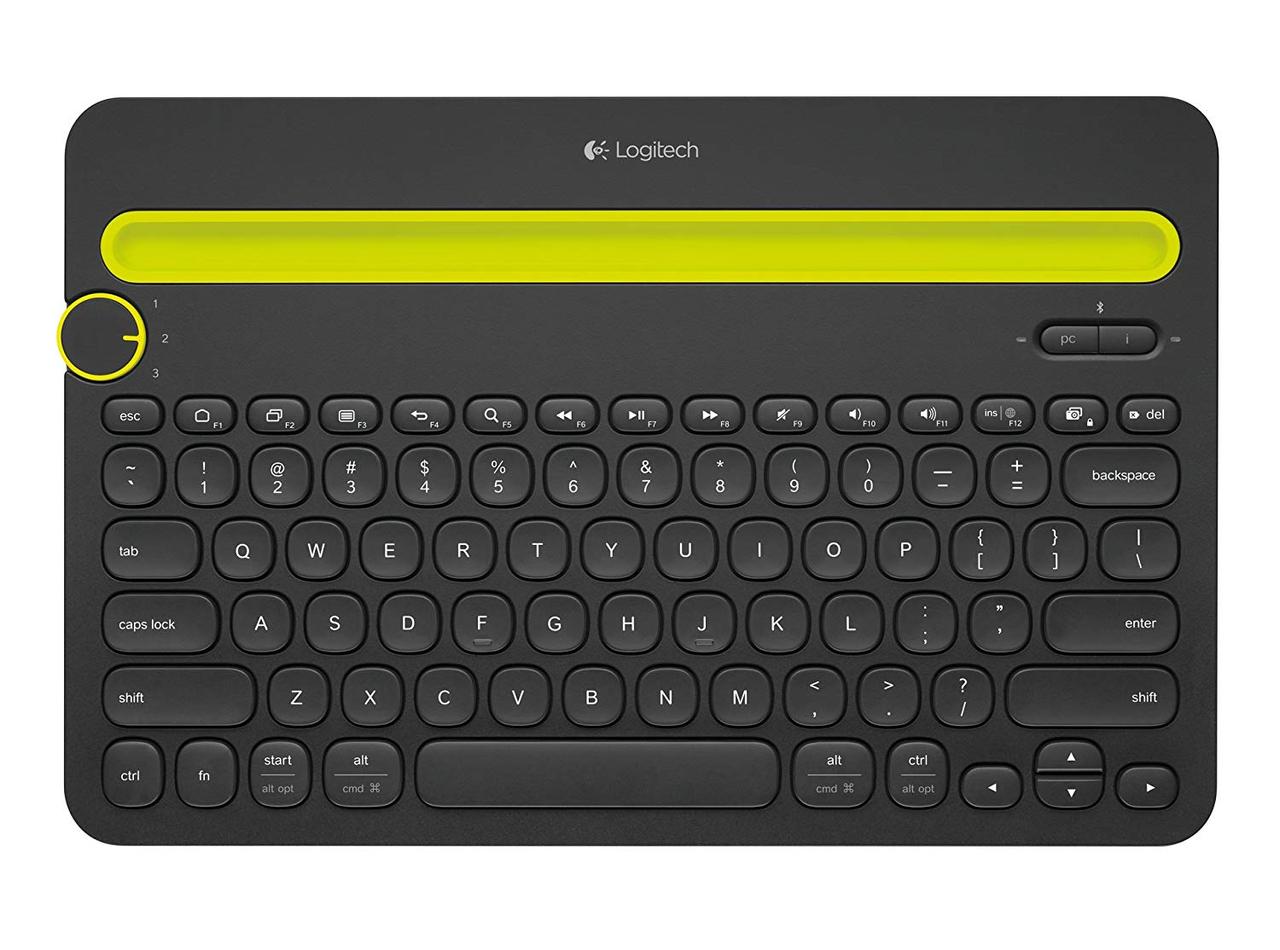 Клавиатура Bluetooth Logitech K480 итальянская черная