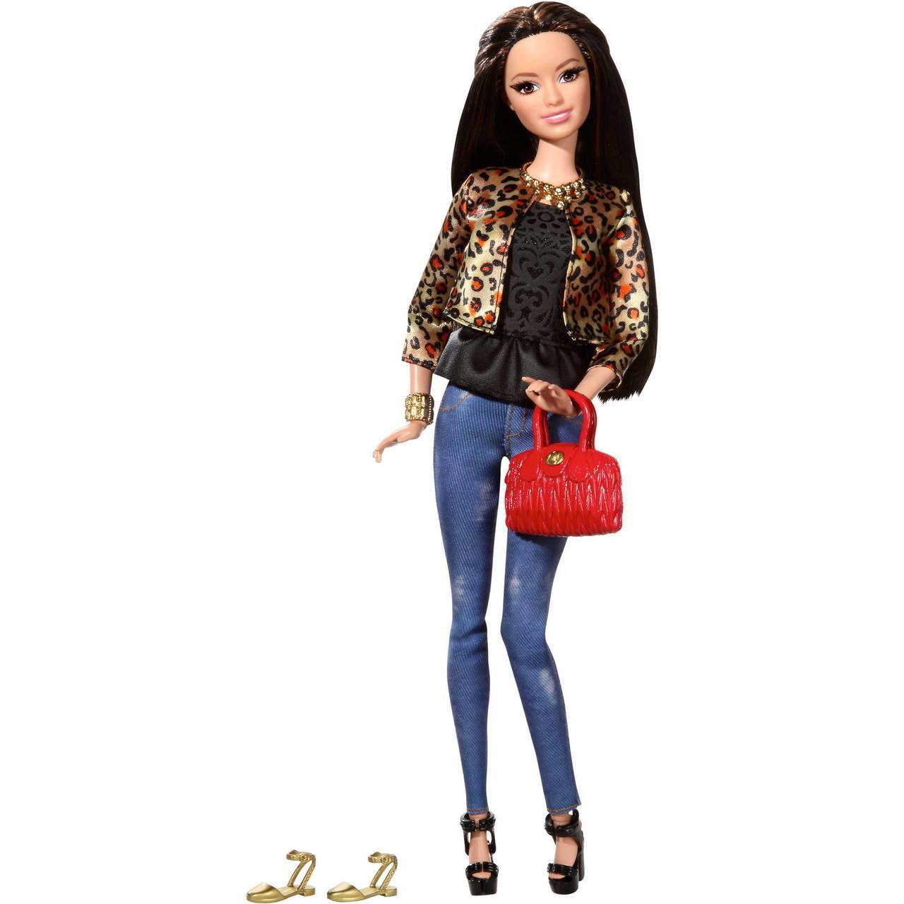 Лялька Барбі Стиль Ракель Леопардовий піджак Barbie Style Raquelle Leopard