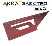 Угольник "ЯПОНСКИЙ" алюминиевый YATO для углов 90° И 45° 150 мм