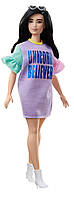Барбі Модниця Barbie Fashionistas Doll, Unicorn Believer Curvy Body Type 127 FXL60