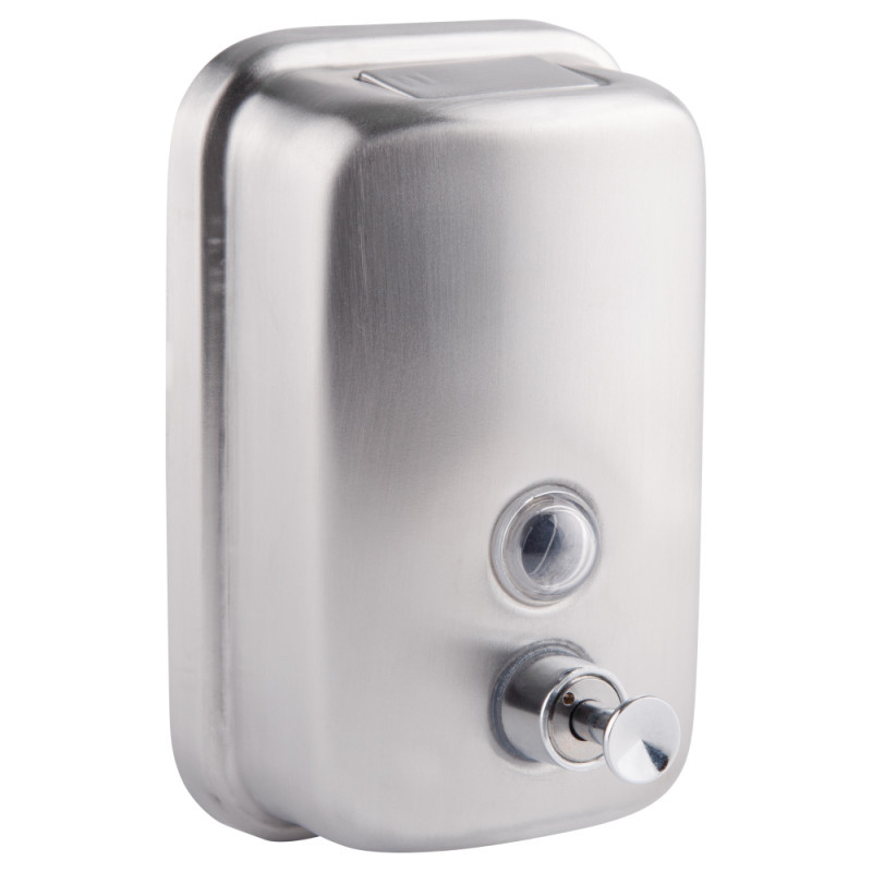 Дозатор для рідкого мила 800 мл GF Italy (CRM)/S- 405-8 хром, фото 1