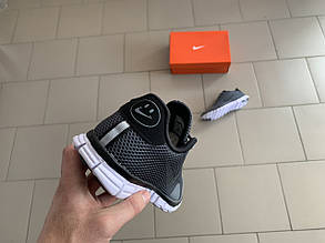 Чоловічі літні кросівки Nike Free Run 3.0 v2 2019 (40-45) Grey сірі, фото 2